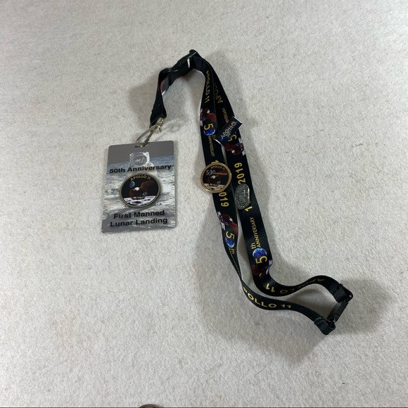 NASA Mission Control Apollo 11 Pins 50th Anniversary with 3 pins from 1969-20… - Picture 10 of 10